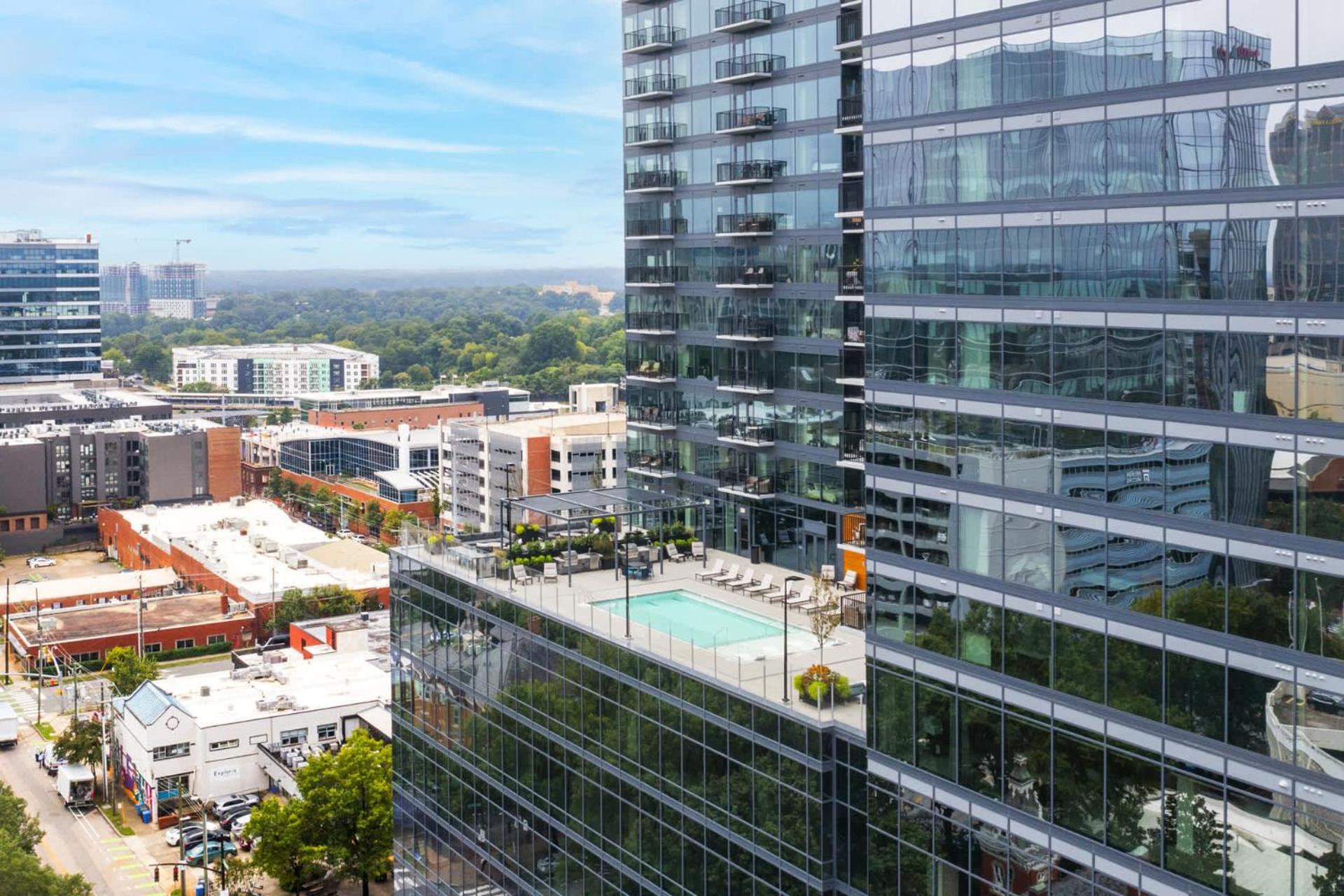 High-Rise Apt Raleigh Free Parking & Sunset View 1 ภายนอก รูปภาพ